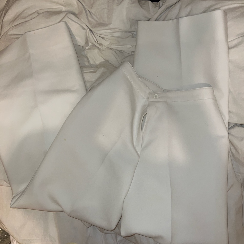 Daniel D made in france white flare pants